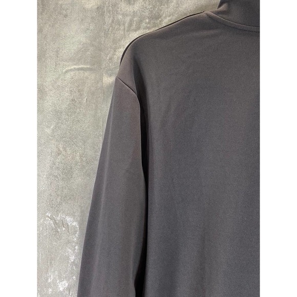 ID Ideology Men's Charcoal/Black Regular-Fit Moisture-Wicking Knit Jacket SZ L - Picture 5 of 12